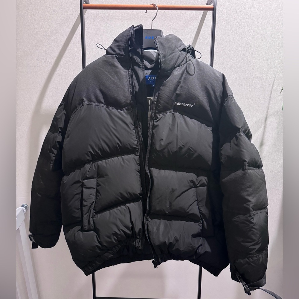 Black Down Dup Puffer Jacket